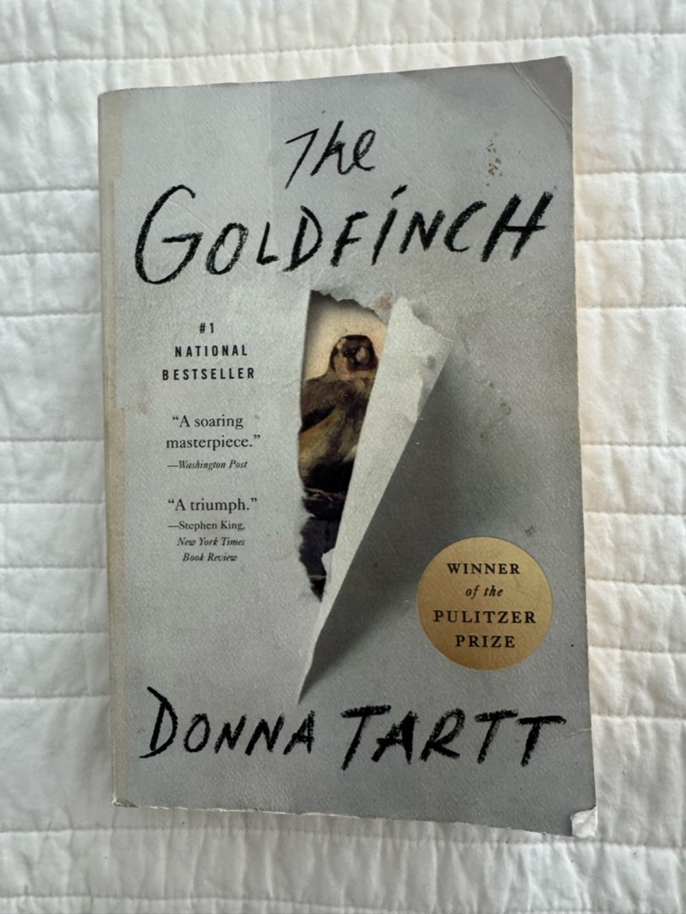 The Goldfinch Paperback by Donna Tartt
